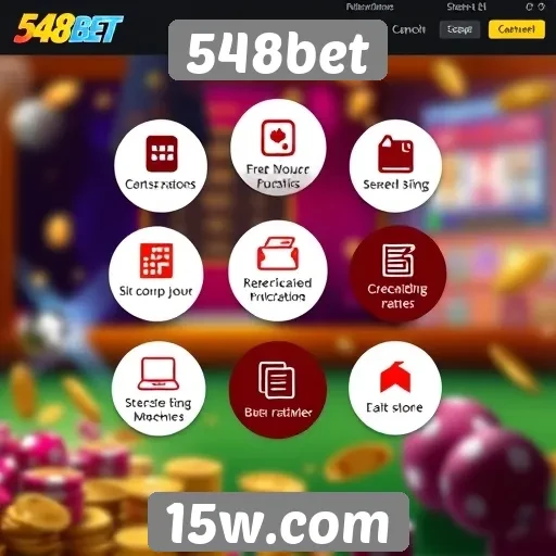 Análise das funcionalidades do site de jogos 548bet